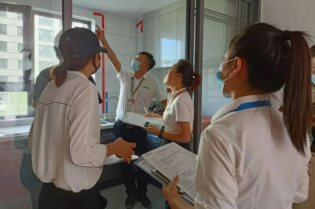 昌禾裝飾【中海悅府】工地聯(lián)檢丨鏡頭紀(jì)實，讓每個工地都禁得住考驗！