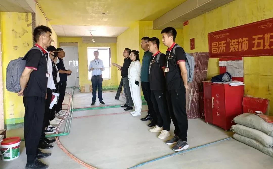 昌禾裝飾【鳳凰華府】工地聯(lián)檢丨鏡頭紀(jì)實，讓每個工地都禁得住考驗！