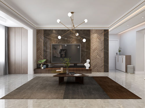 閱海萬家126平米后現(xiàn)代簡約裝修效果圖 閱海萬家126平米后現(xiàn)代簡約裝修效果圖