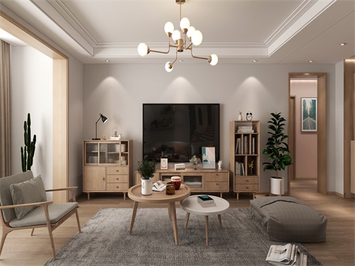 鳳凰尚筑153平米現代簡約裝修效果圖