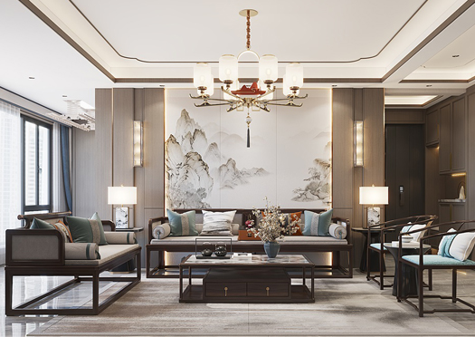 中海九樾 132平米現(xiàn)代簡約風格效果圖 中海九樾 132平米現(xiàn)代簡約風格效果圖