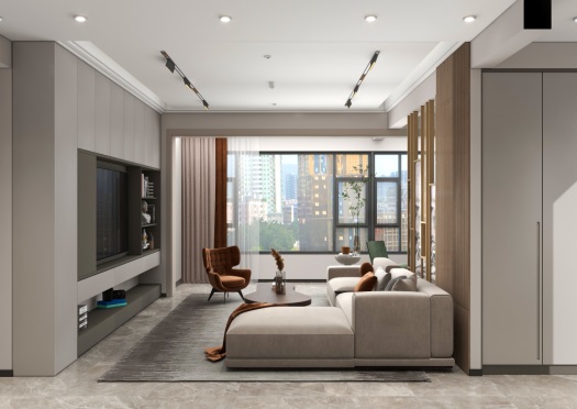 中海新都會135平米現(xiàn)代簡約風格效果圖 中海新都會135平米現(xiàn)代簡約風格效果圖