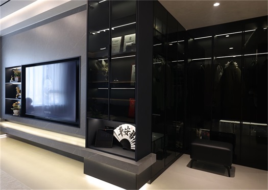 璽云臺133平米現代混搭實景圖