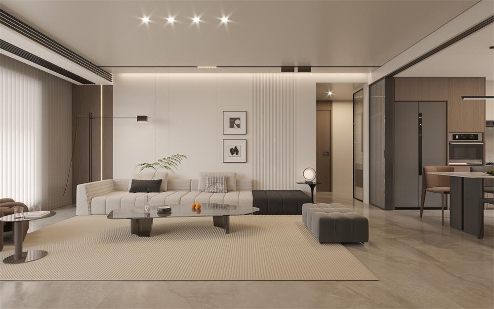 星耀閱海138㎡ | 開放式餐廚新玩法！可開合式LDK一體化，讓家瞬間大兩倍