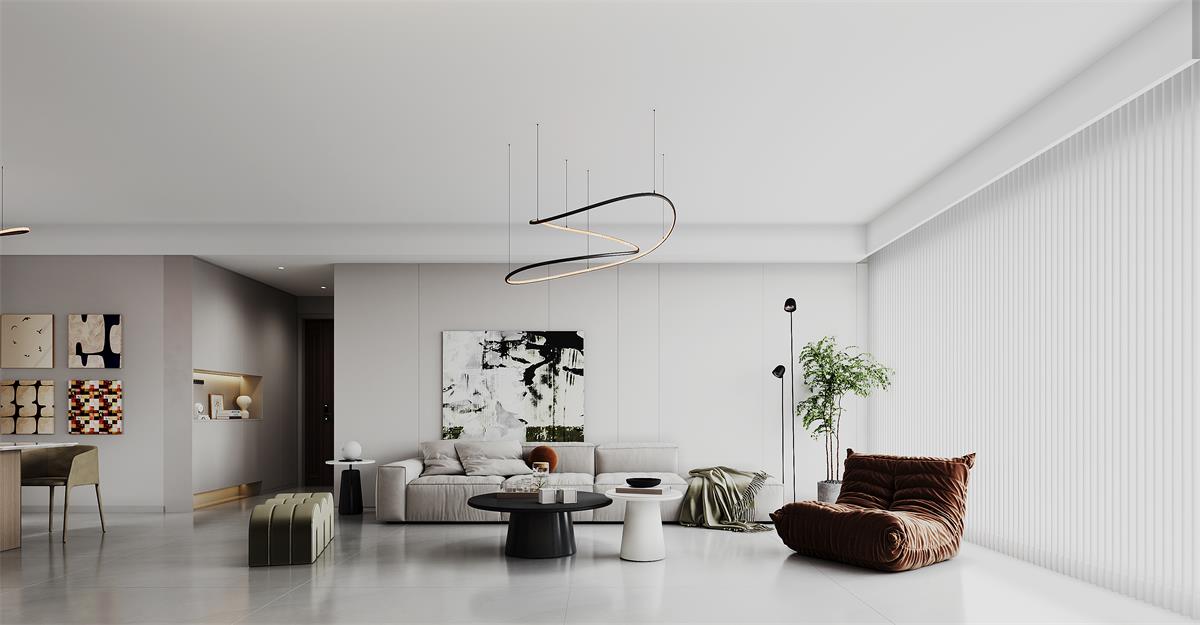 寧房云筑129㎡ | 裝修的盡頭原來(lái)是極簡(jiǎn)！家越簡(jiǎn)單越高級(jí)~