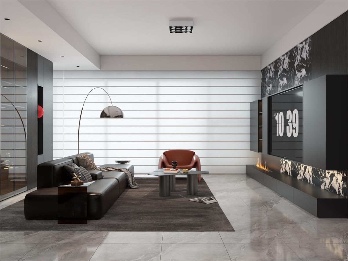 萬科錦曜 | 暗黑美學(xué)天花板！他家129㎡意式風(fēng)太驚艷了！