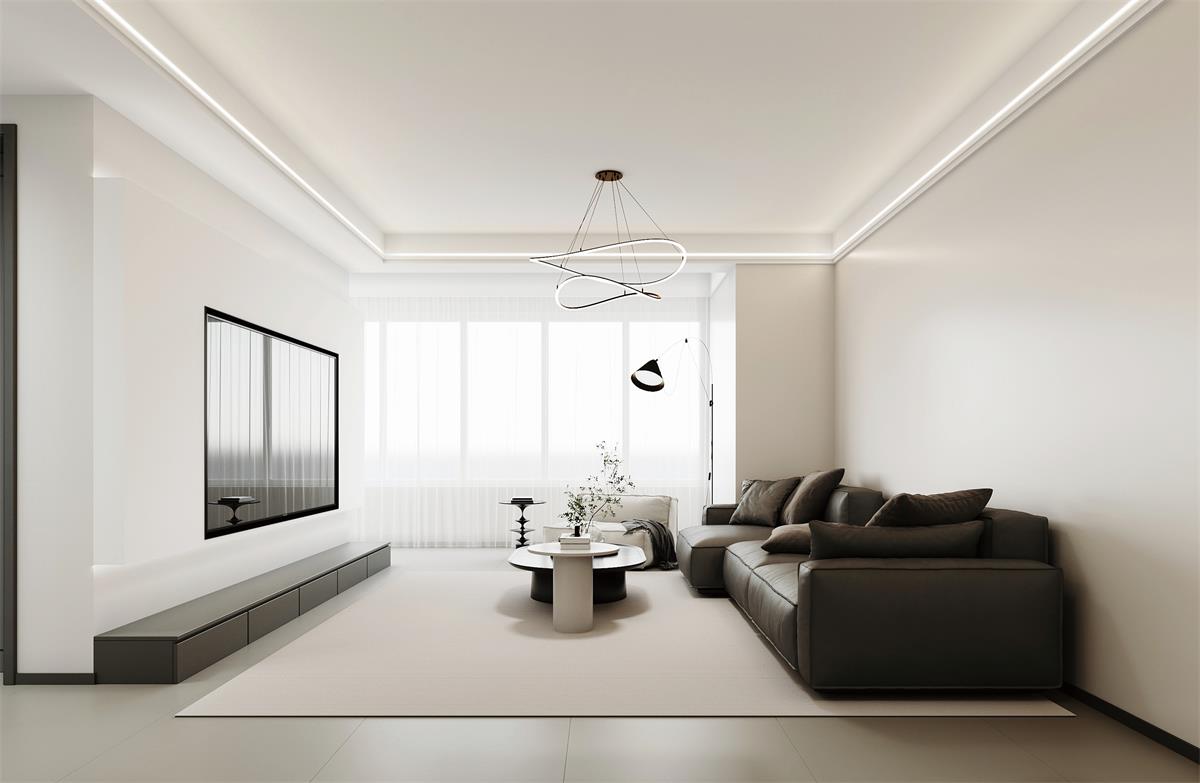 玉庭華府 | 憑啥這套130㎡簡(jiǎn)約風(fēng)能刷爆朋友圈？島臺(tái)+餐桌、床尾柜統(tǒng)統(tǒng)安排上！