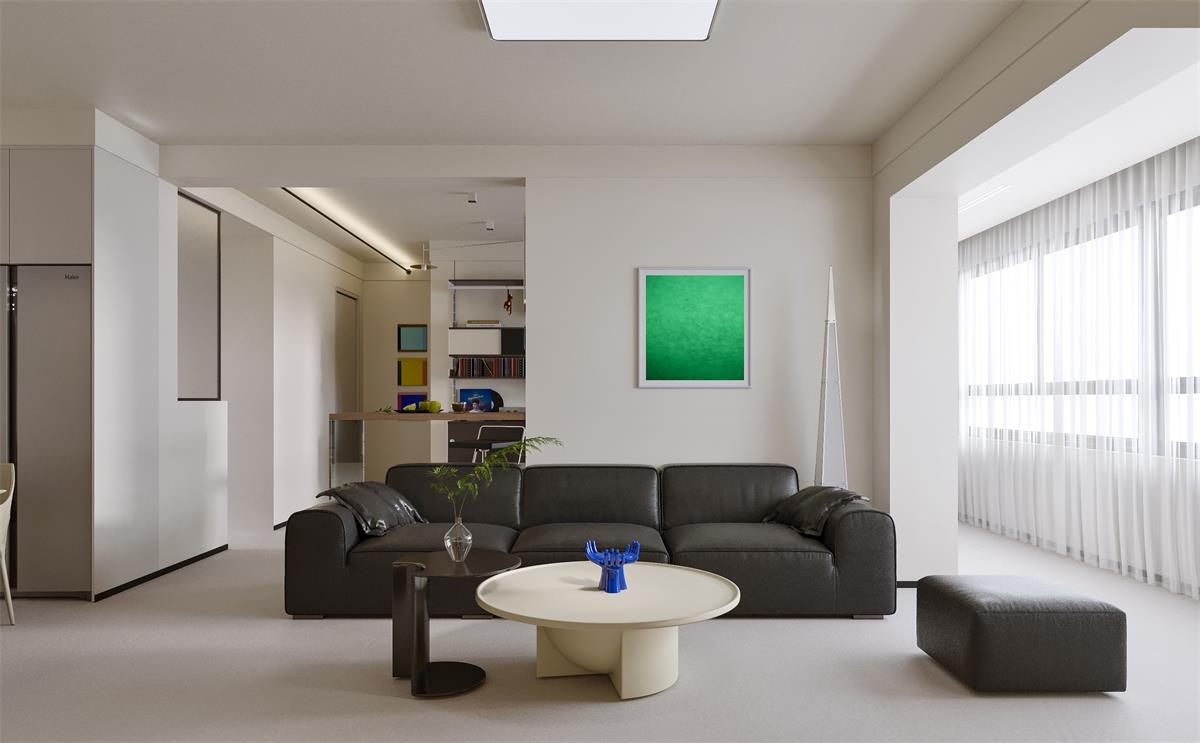 金地自在城 | 零零后獨居109㎡極簡家，全開放設(shè)計驚艷到我了！換你也上癮~