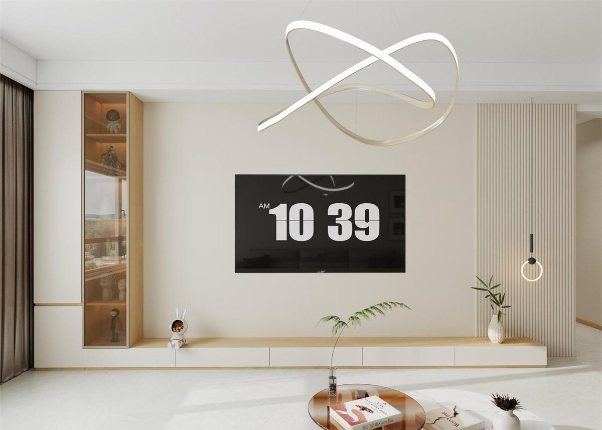 魯銀瀧璽126㎡ | 溫柔感溢出屏幕！『簡(jiǎn)約+奶油』看一百遍也不膩