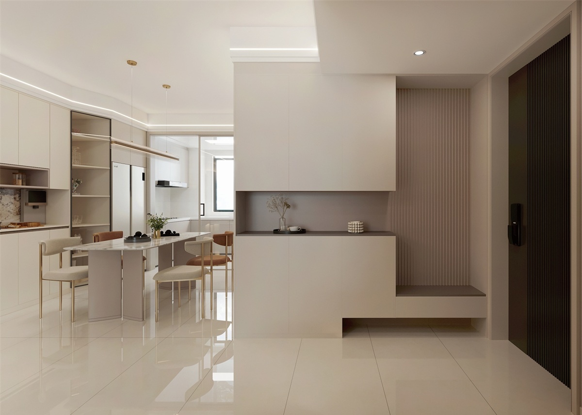 中海河山郡 | 聽勸！裝修少看點網(wǎng)紅設計，119㎡簡約風小家溫馨又耐看！