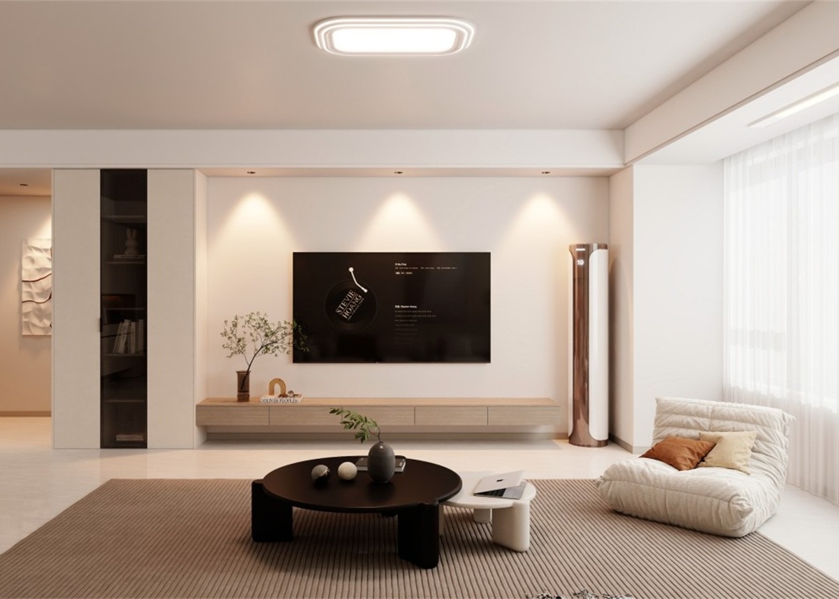 寧房云筑129㎡ | 不知道裝什么風格，就試試現(xiàn)代簡約風吧，不踩雷首選！