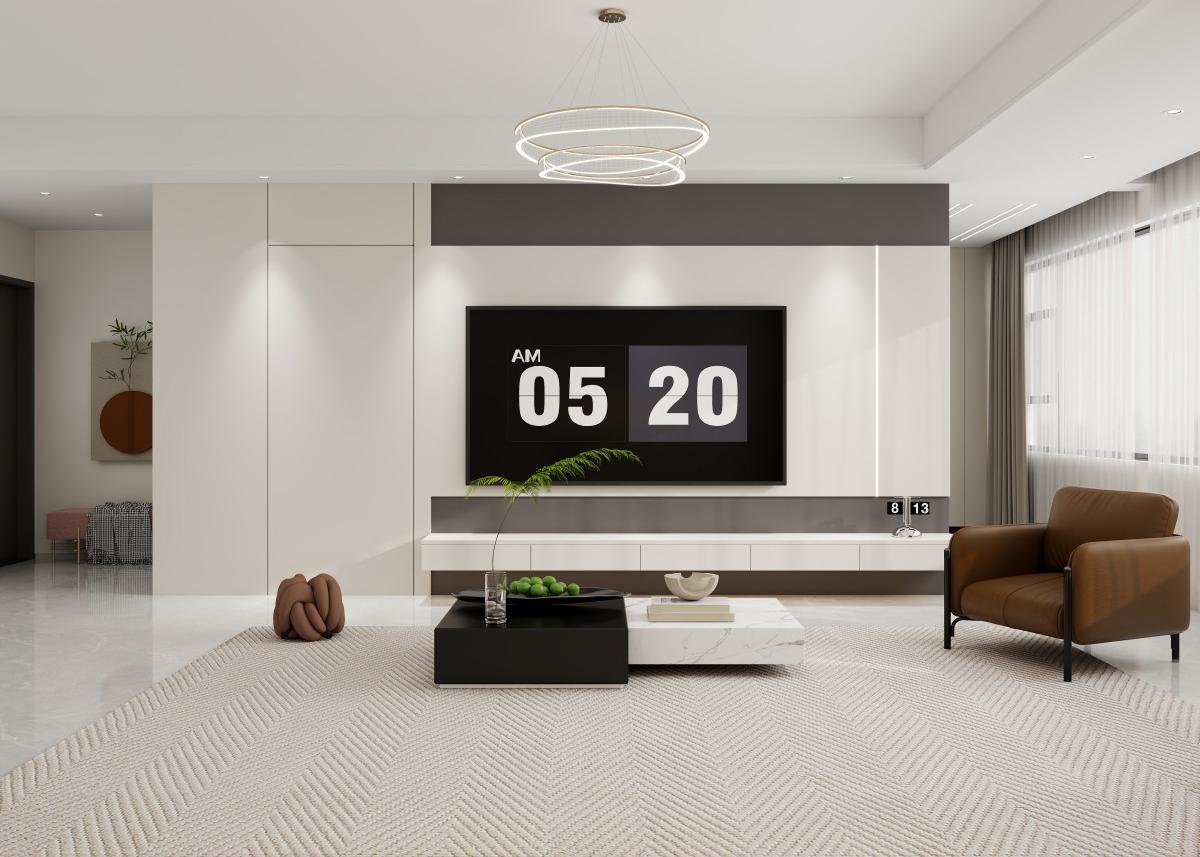 玉庭華府 | 135㎡現(xiàn)代簡約風，給生活做減法，舒適加倍！