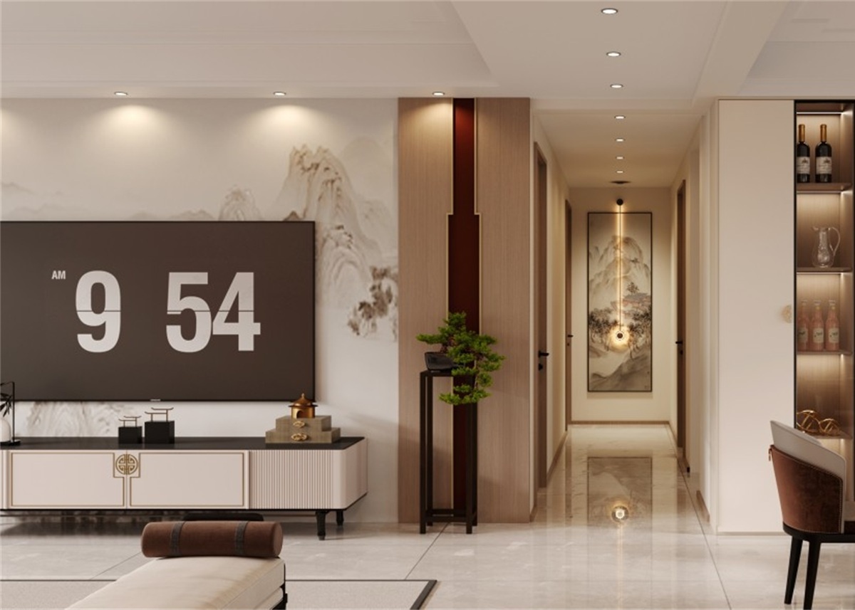 中海華樾185㎡ | 新中式到底有多絕？東方美學(xué)直接拿下一家老?。? title=