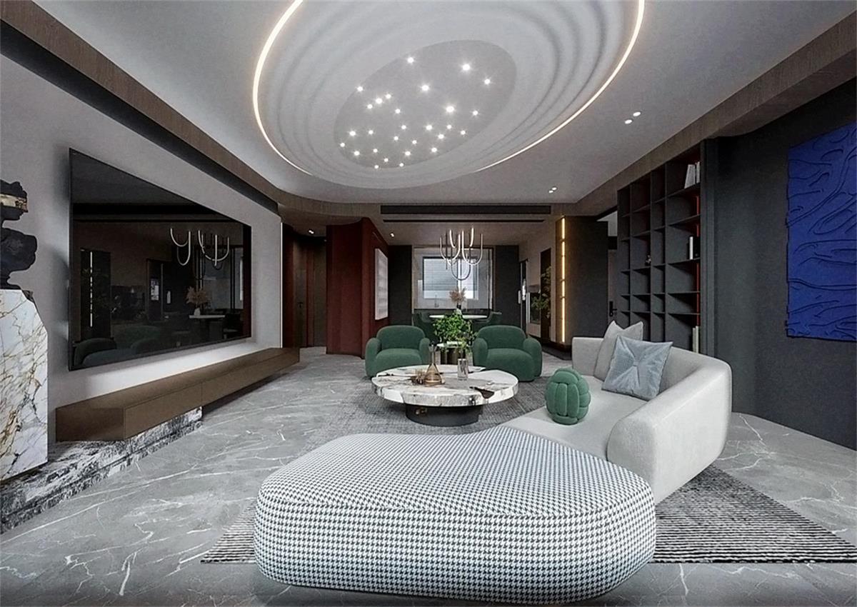 中海九樾143㎡ | 你不敢嘗試的暗黑系混搭風(fēng)，到底有多炫酷？！