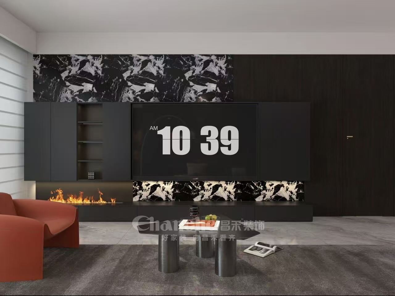 萬(wàn)科錦曜129㎡ | 當(dāng)初全家都反對(duì)的黑色系極簡(jiǎn)風(fēng)，幸好我堅(jiān)持到底！