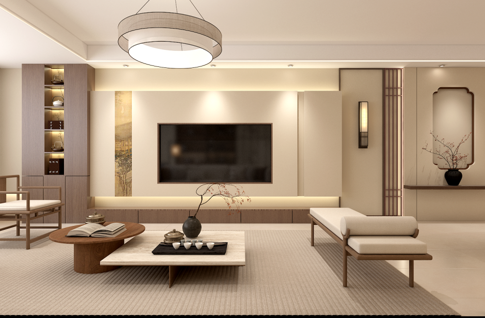 湖光印136㎡ | 宋式美學(xué)的含金量還在上升！直接拿下一家老小