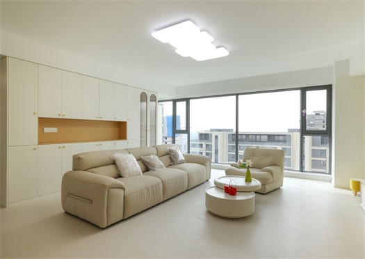 實(shí)景 | 萬(wàn)錦公館143㎡奶油風(fēng)，藏進(jìn)角落里的寫(xiě)意自然，讓焦慮瞬間清零！