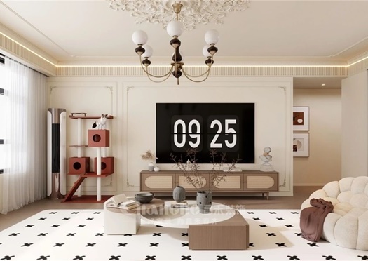 盛世西城130㎡ | 住進(jìn)這個(gè)中古奶油風(fēng)的家，推門那一刻幸福感爆棚！